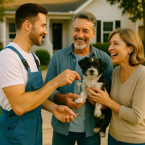 Zufriedene Kunden über Gas Wasser Heizung Service in Lustenau – fair, schnell und professionell im Einsatz. 