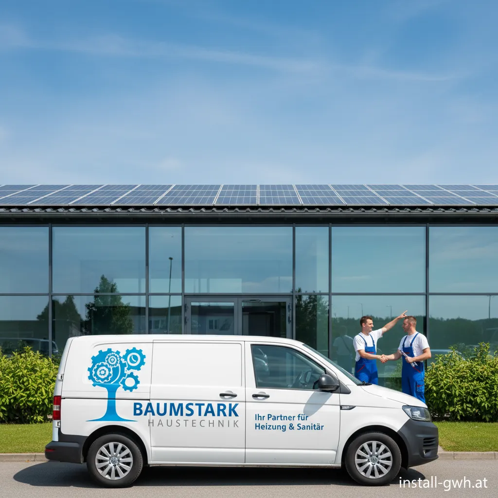 Moderne Heizungsanlage, installiert von baumstark haustechnik