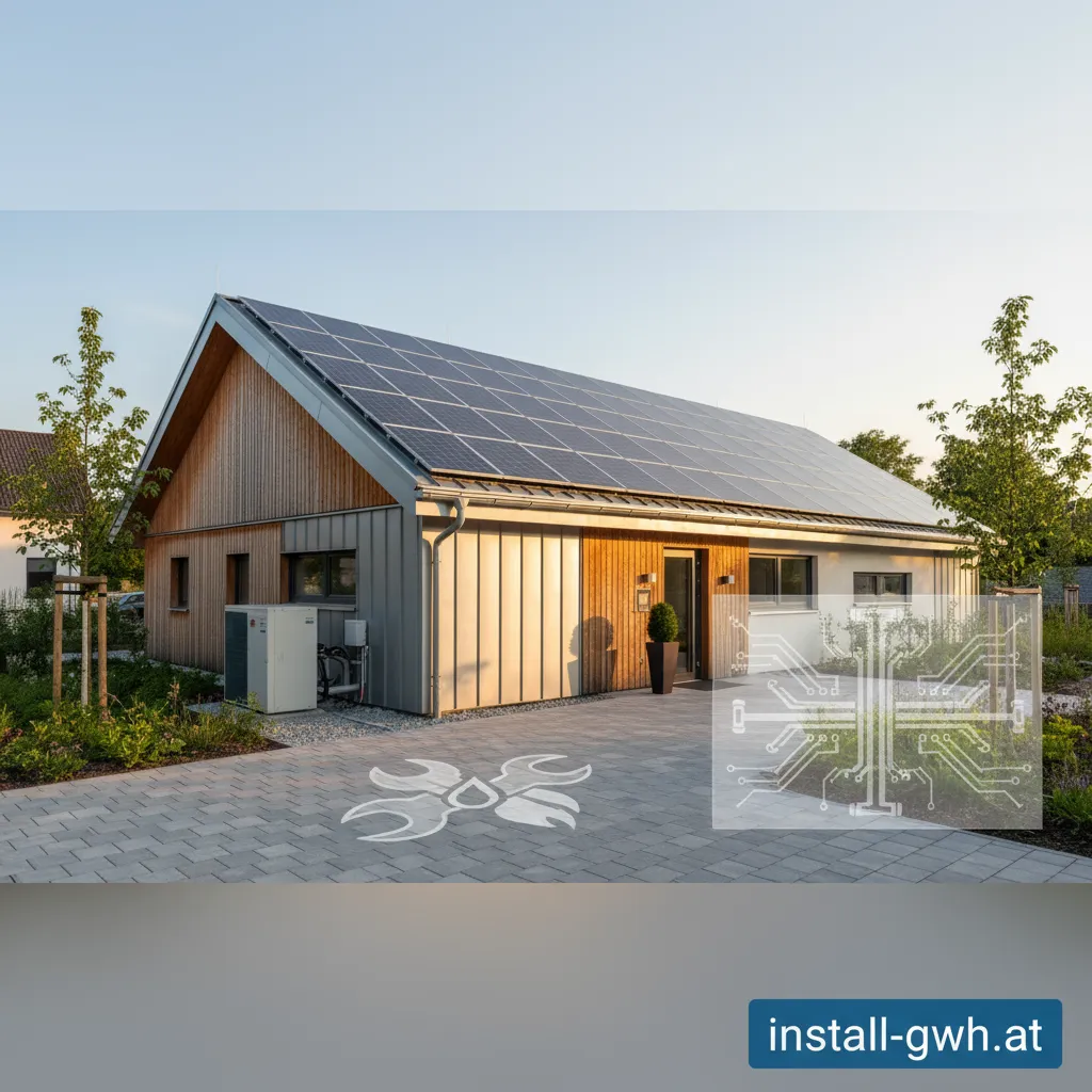 Moderne Heizungsanlage, installiert von der Mark Haustechnik AG