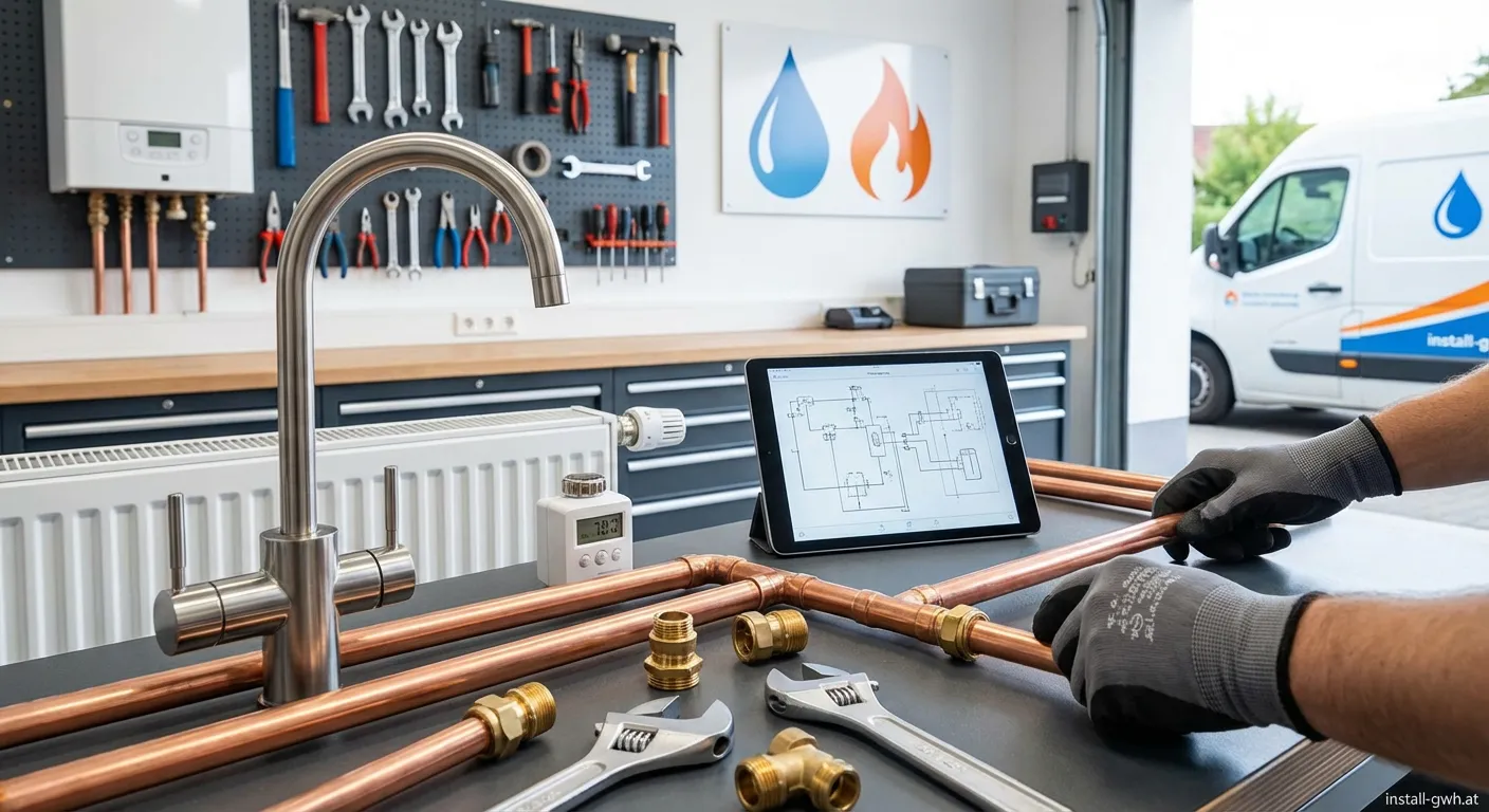 Scherschel Haustechnik GmbH Firmengebäude mit moderner Fassade