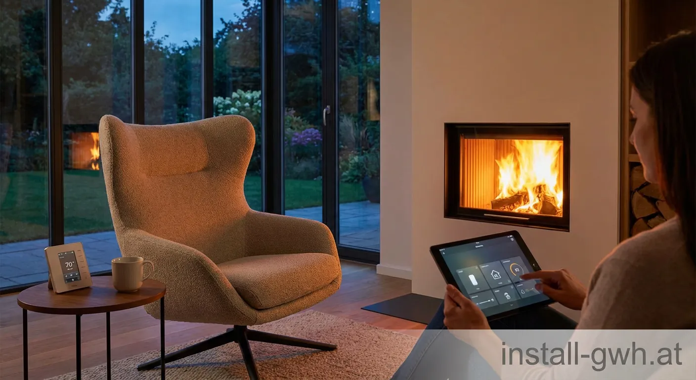 Moderner Heizungskeller mit Wärmepumpe installiert von Walzer Haustechnik